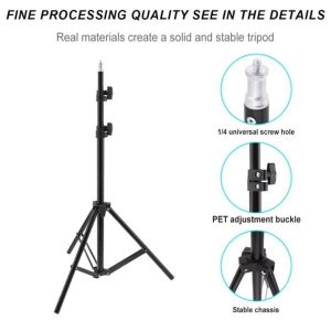 210cm Selfie Ring Light Portable Tripod Stand Fit For Live Photo Studio