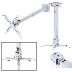 Projector Ceiling Mount Heavy Gauge (Square Type) 2 Feet 0.6m (Iron)