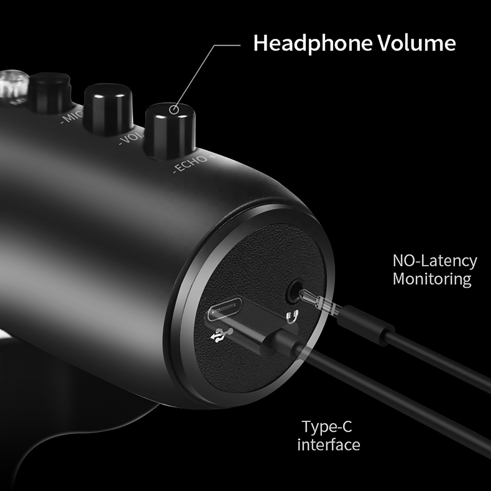 Jmary Mc-Pw8 Professional Usb Microphone For Podcasting With Noise Reduction - Image 3