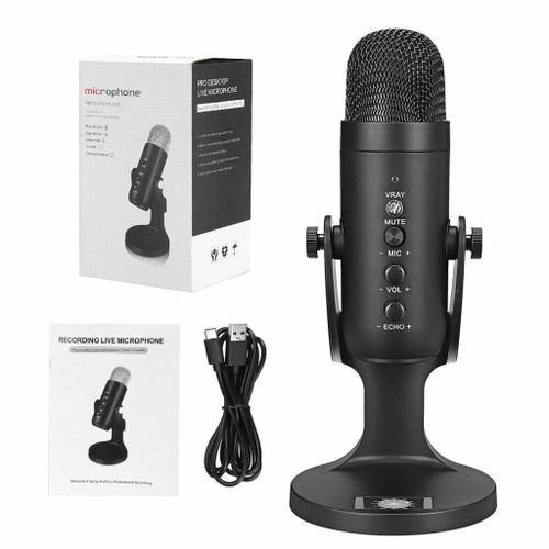 Jmary Mc-Pw8 Professional Usb Microphone For Podcasting With Noise Reduction - Image 2