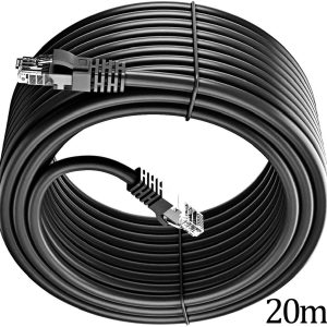 Lan Cable Cat 6 Utp 20m Black
