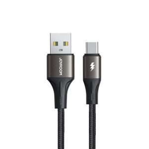 Joyroom S-a25 Light-speed Series 3a Fast Charging Data Cable (usb-a To Type-c) 1.2m-black
