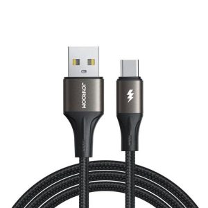 Joyroom S-a25 Light-speed Series 3a Fast Charging Data Cable (usb-a To Type-c) 2m-black