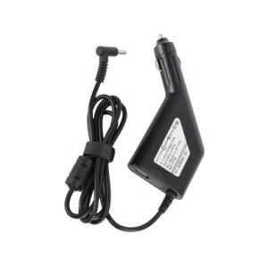 65w Hp Laptop Car Charger 4.5x3.0mm 19.5v 3.33a Blue Pin With Usb Port