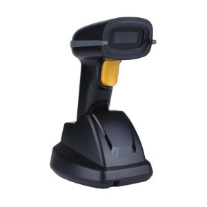Sp 70d Wireless 2.4ghz Barcode Scanner 1d/2d Qr Code With Charging Dock